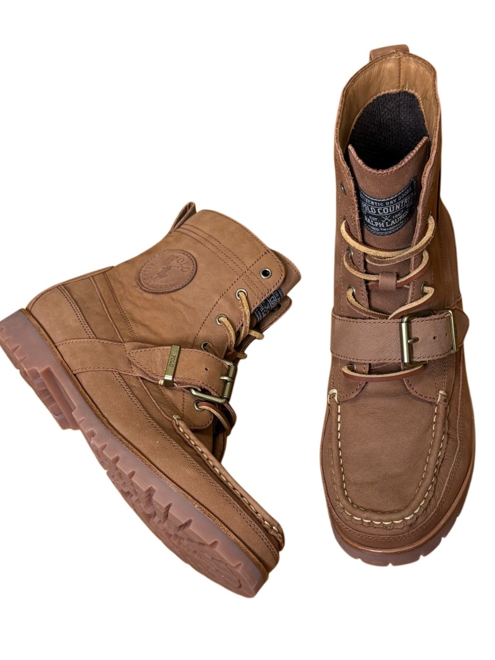 Polo Ralph Lauren Men’s Nubuck Leather Ranger Boot NWOT